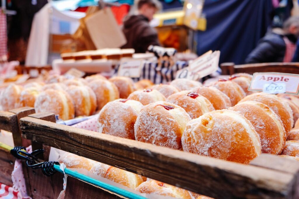 berliner donuts, donut, berlin foods